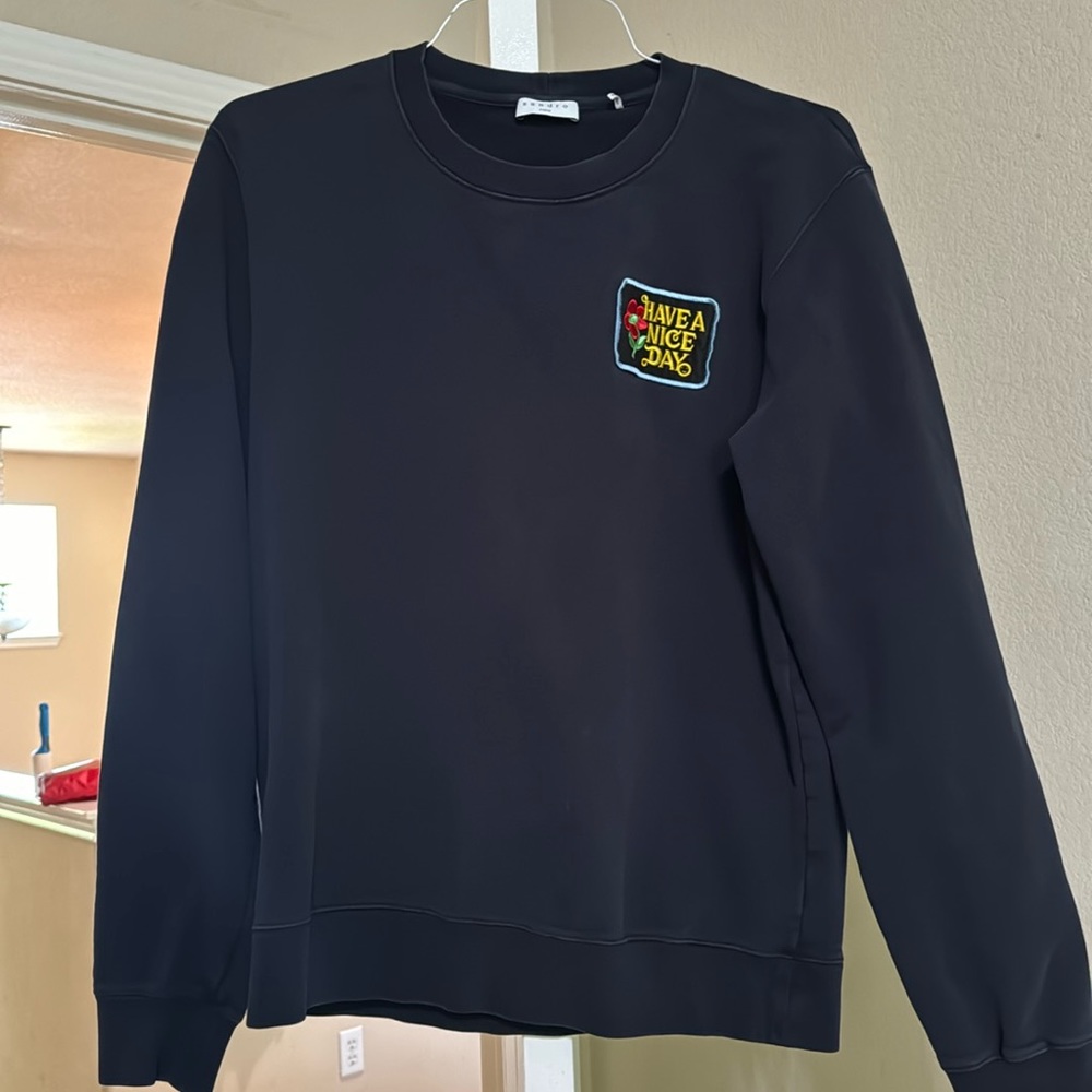 Sandro ‘Have a nice day’ pullover